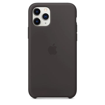 Silicone Case For iPhone 11 Pro - Black