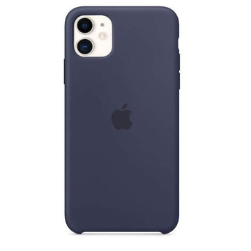 Silicone Case For iPhone 11 - Midnight Blue