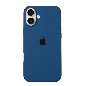 iPhone 16 Plus Silicone Case - Blue
