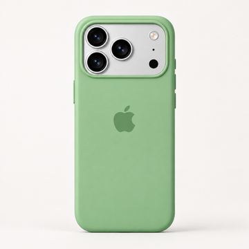iPhone 18 Pro Max Silicone Case - Pistachio Green