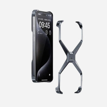 X Metal Aluminum Alloy Rimless Phone Case - ( Pre-Order )