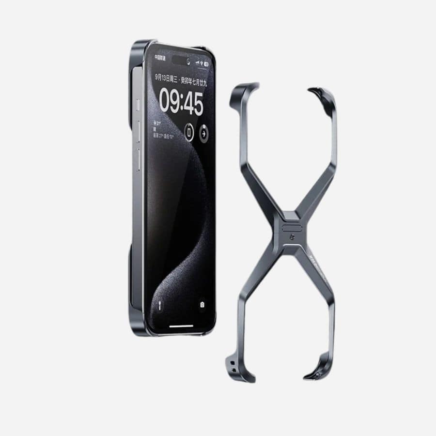XOOY X Metal Aluminum Alloy Rimless Phone Case