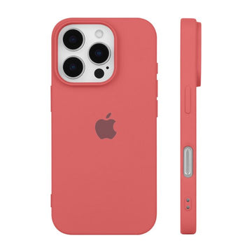 iPhone 16 Pro Max Silicone Case - Guava