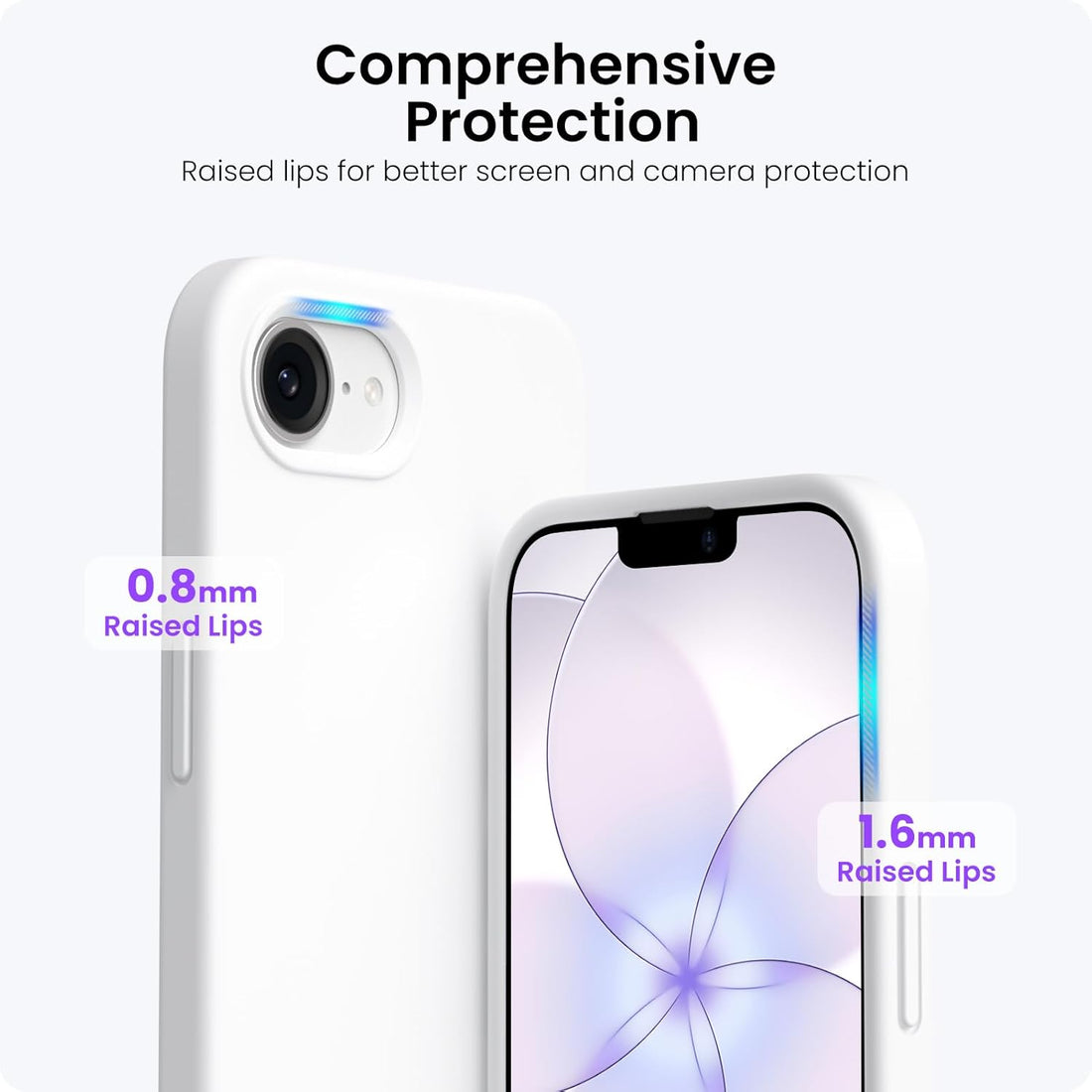 iPhone 17e Silicone Case - White