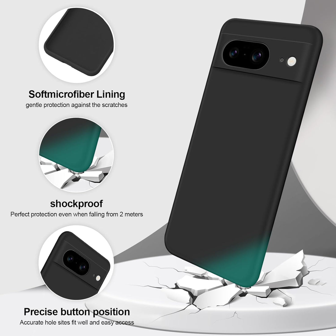 Google Pixel 8A Silicone Cover