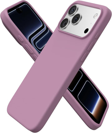 iPhone 17 Pro Max Silicone Case - Black Current