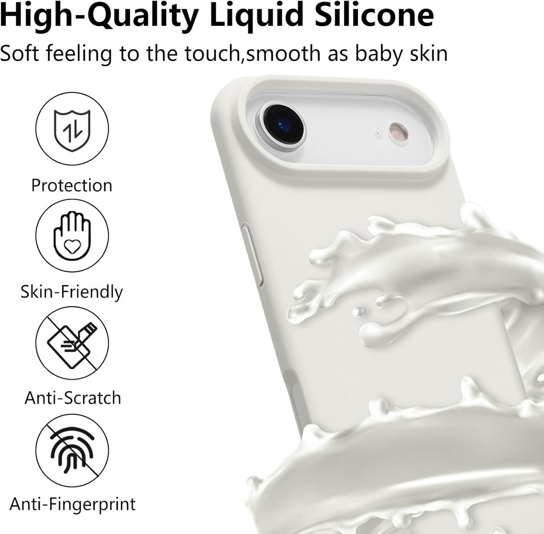 iPhone 17 Air Siliocne Case - White