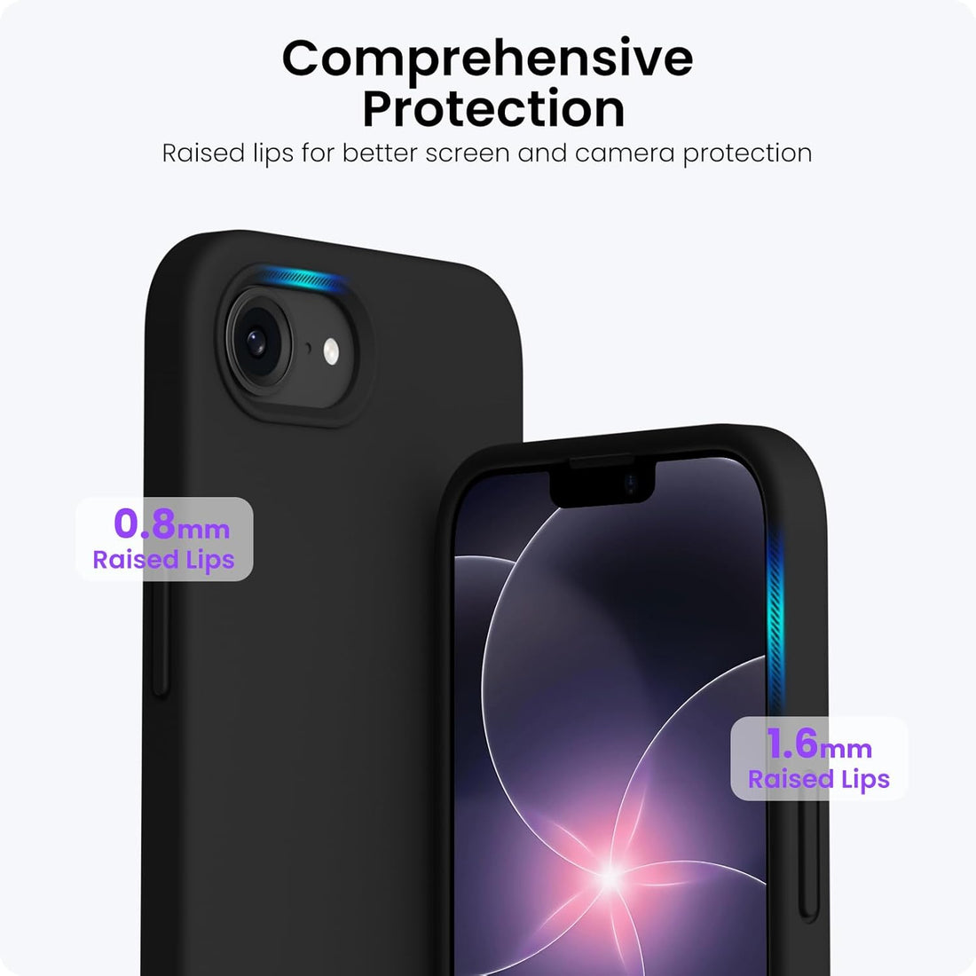 iPhone 17e Silicone Case - Black