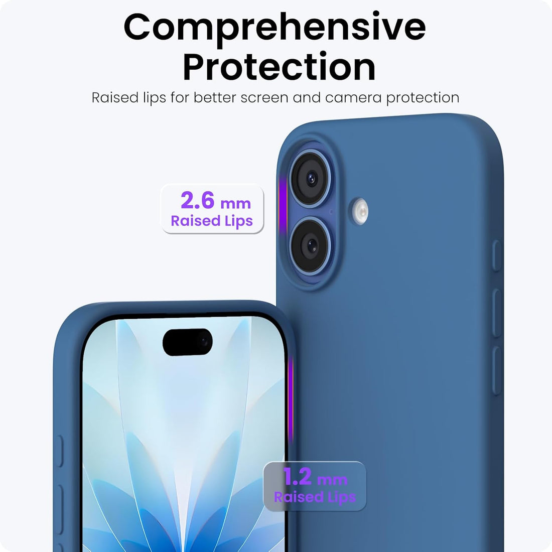 iPhone 17 Silicone Case - Blue