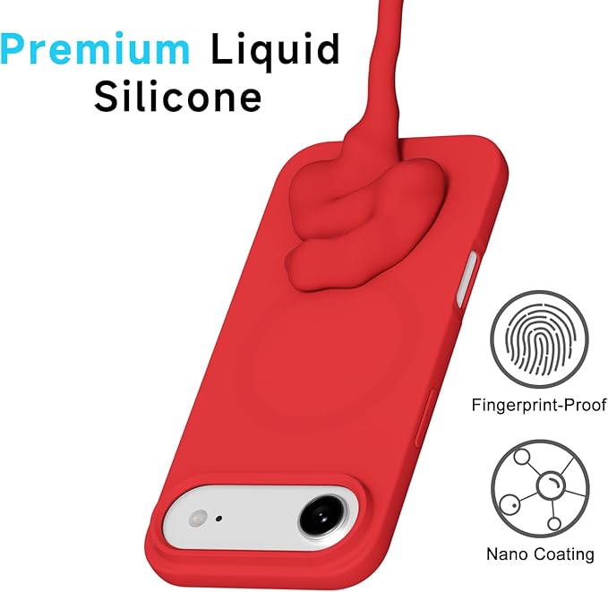iPhone 17 Air Siliocne Case - Red