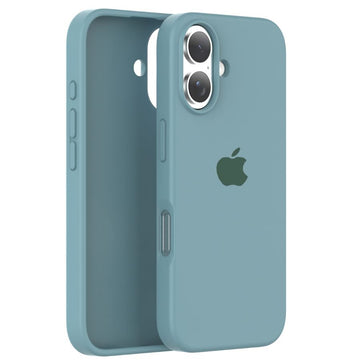 iPhone 16 Plus Silicone Case - Pine Green