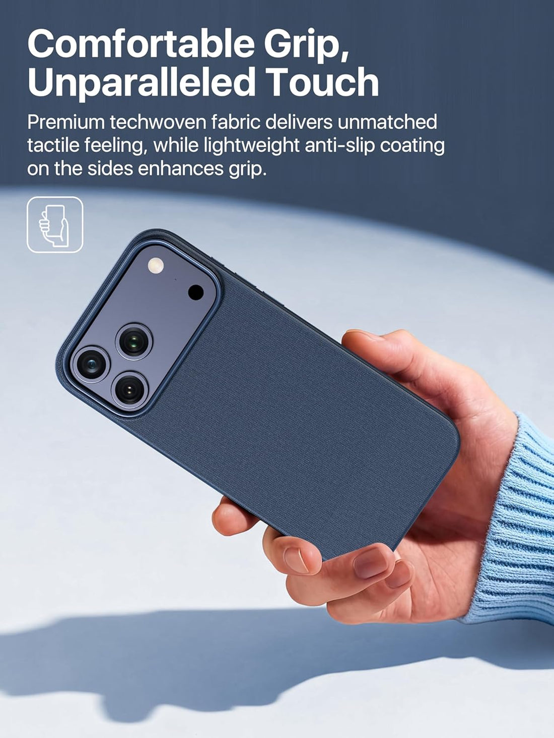 Techwoven Case iPhone 17 Pro Max - Midnight Blue