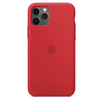 Silicone Case For iPhone 11 Pro - Red