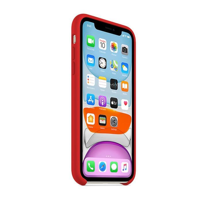Silicone Case For iPhone 11 Pro - Red