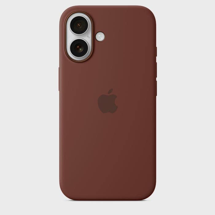 iPhone Silicone Case - Brown