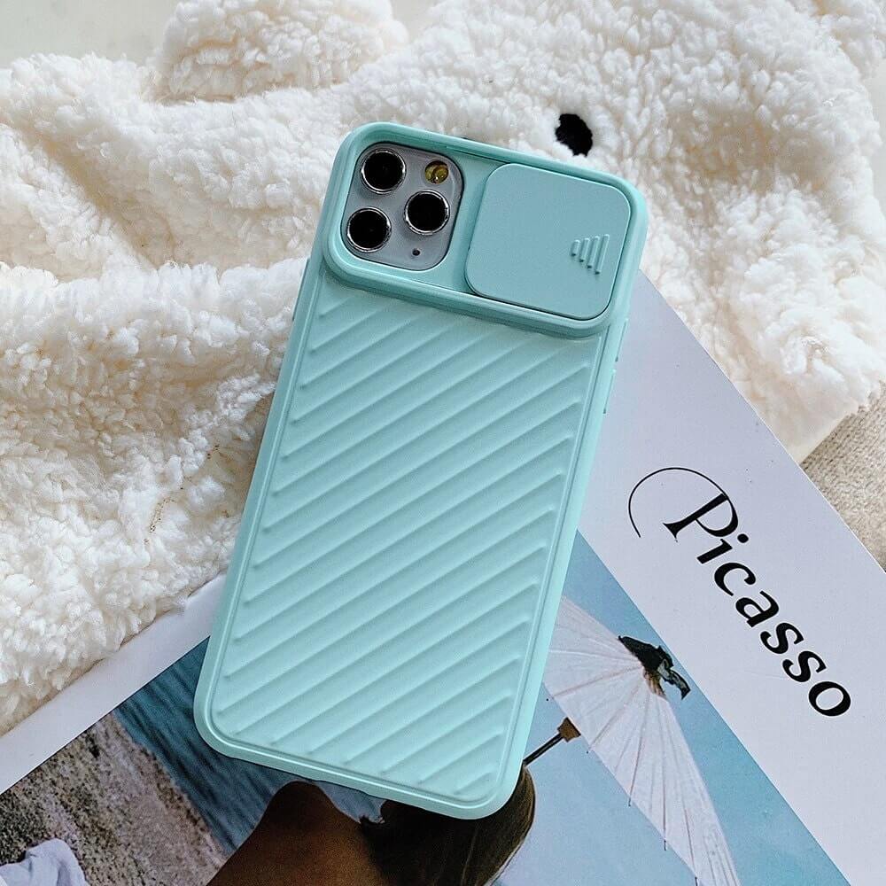 iPhone 12 & 12 Pro Silicone Sutter Case - Cloud Blue