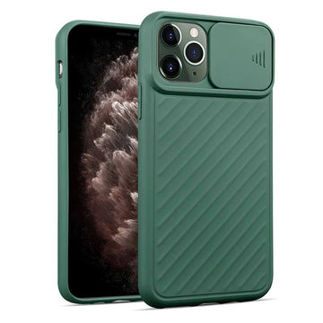 iPhone 12 & 12 Pro Silicone Sutter Case - Green