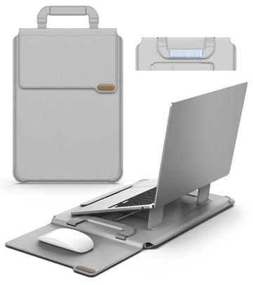 Laptop Sleeve with Stand & Mouse Pad