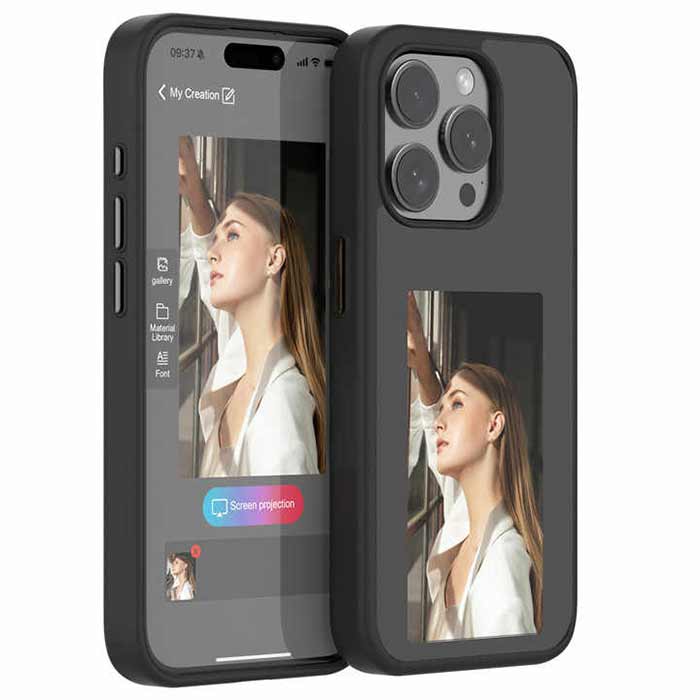 DIY Smart Display Phone Covers For iPhone