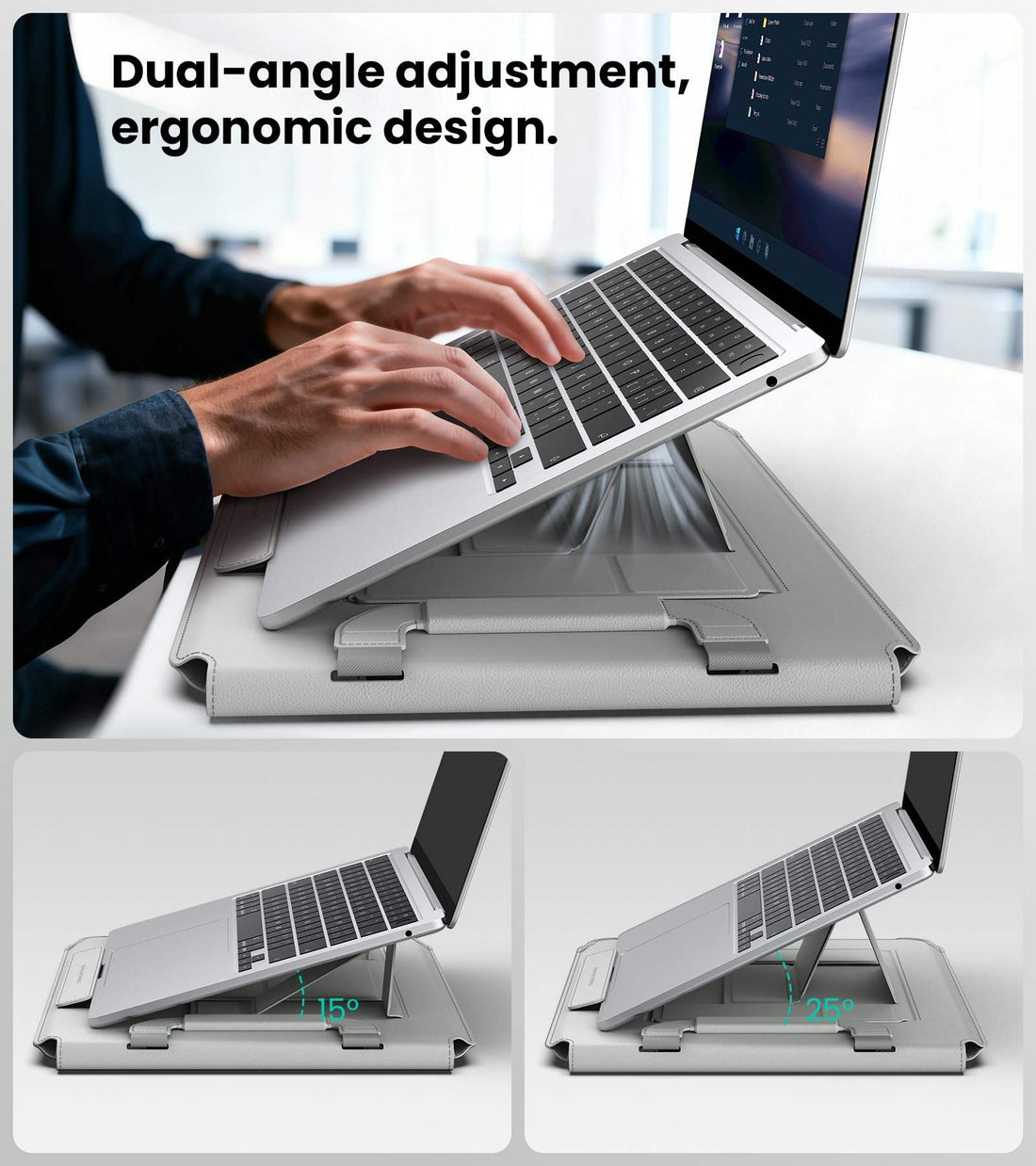 Laptop Sleeve with Stand & Mouse Pad
