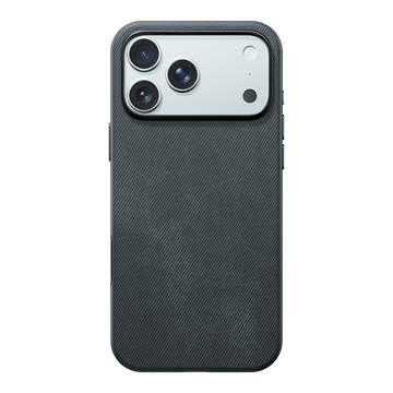 Denim Black Fabric Case For iPhone