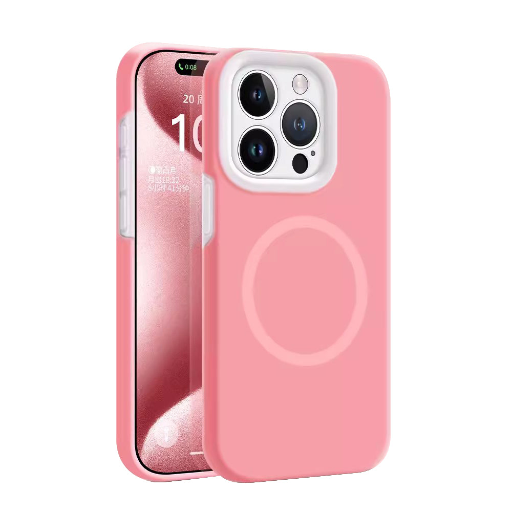 iPhone Jelly Silicone MagSafe Case - Hot Pink