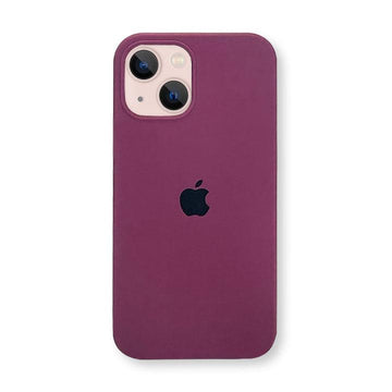 iPhone 14 Silicone Case - Plum