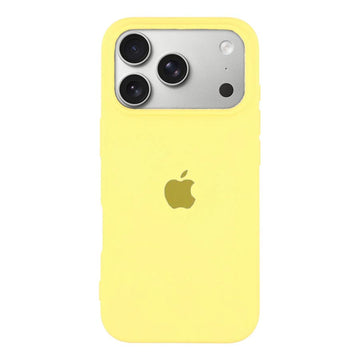 iPhone 17 Pro Silicone Case - Yellow