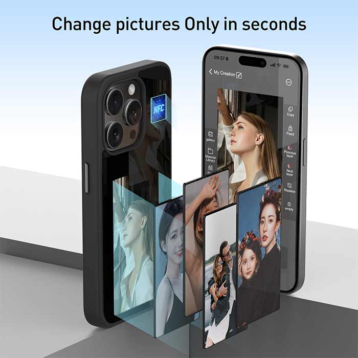 DIY Smart Display Phone Covers For iPhone