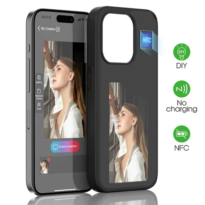 DIY Smart Display Phone Covers For iPhone