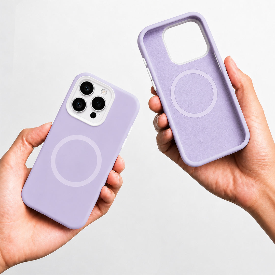 iPhone 16 Pro Jelly Silicone Case With MagSafe - Lilac