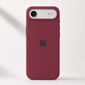 iPhone 17 Air Silicone Case - Plum