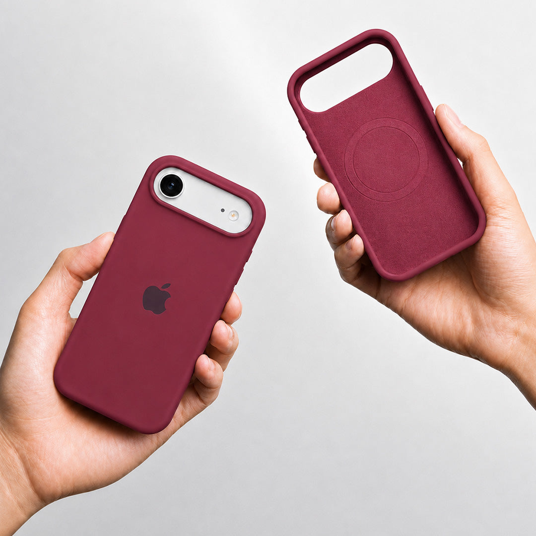 iPhone 17 Air Silicone Case - Plum