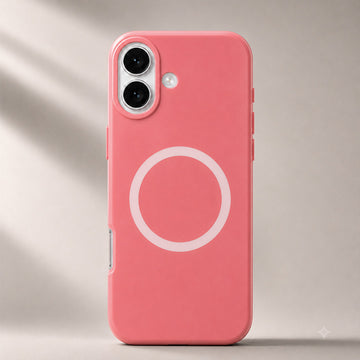 iPhone 17 Jelly Silicone Case With MagSafe - Hot Pink