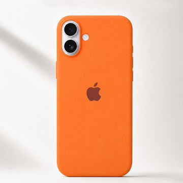 iPhone 16 Silicone Case - Kumquat