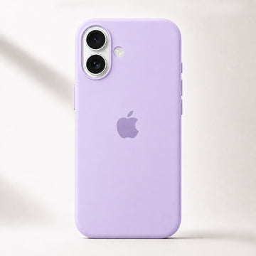 iPhone 16 Silicone Case - Lavender