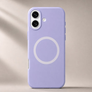 iPhone 17 Jelly Silicone Case With MagSafe - Lilac