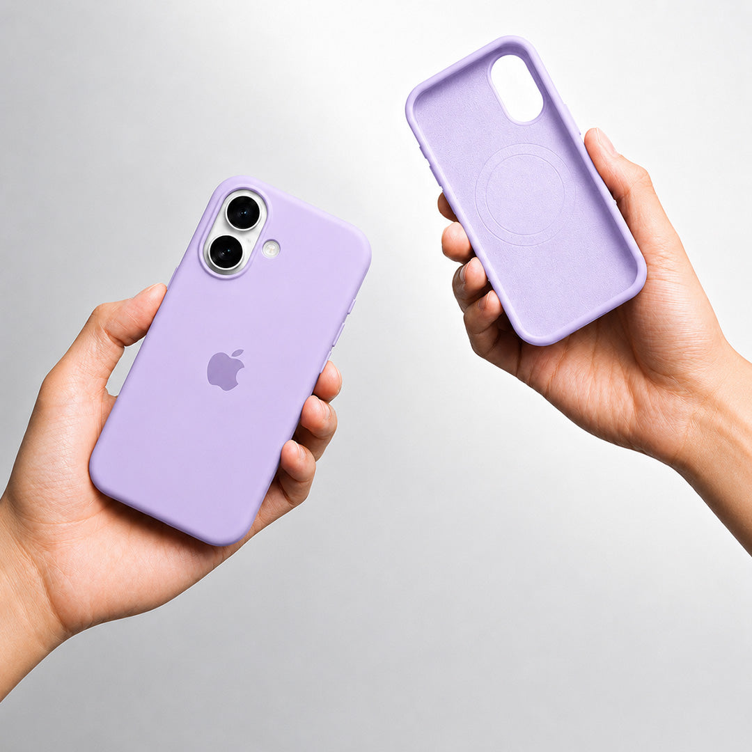 iPhone 16 Plus Silicone Case - Lavender