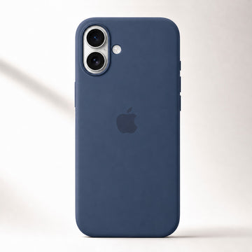 iPhone 17 Silicone Case - Midnight Blue