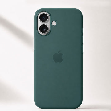 iPhone 17 Silicone Case - Pine Green