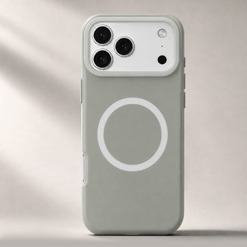 iPhone 17 Pro Jelly Silicone Case With MagSafe - Grey