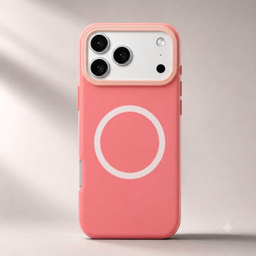 iPhone 17 Pro Max Jelly Silicone Case With MagSafe - Hot Pink