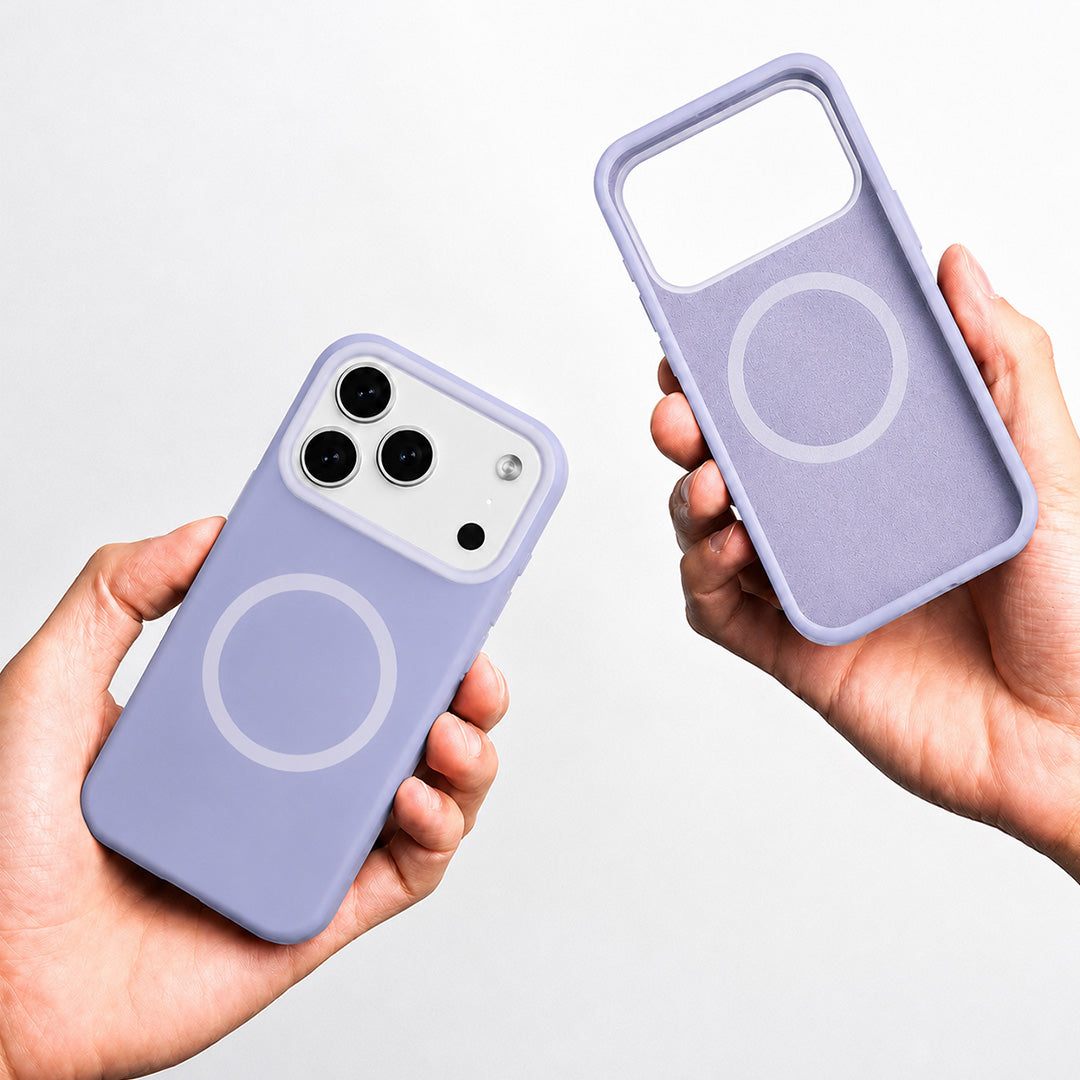 iPhone 17 Pro Max Jelly Silicone Case With MagSafe - Lilac