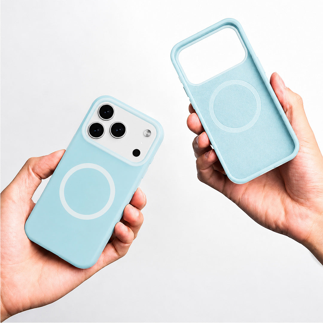 iPhone 17 Pro Max Jelly Silicone Case With MagSafe - Sea Blue