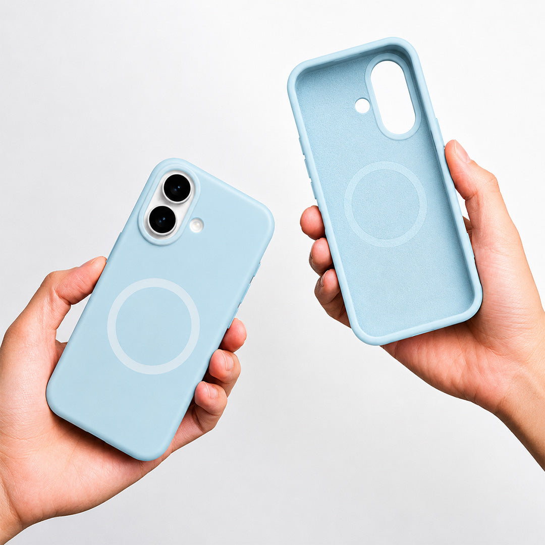 iPhone 17 Jelly Silicone Case With MagSafe - Sea Blue