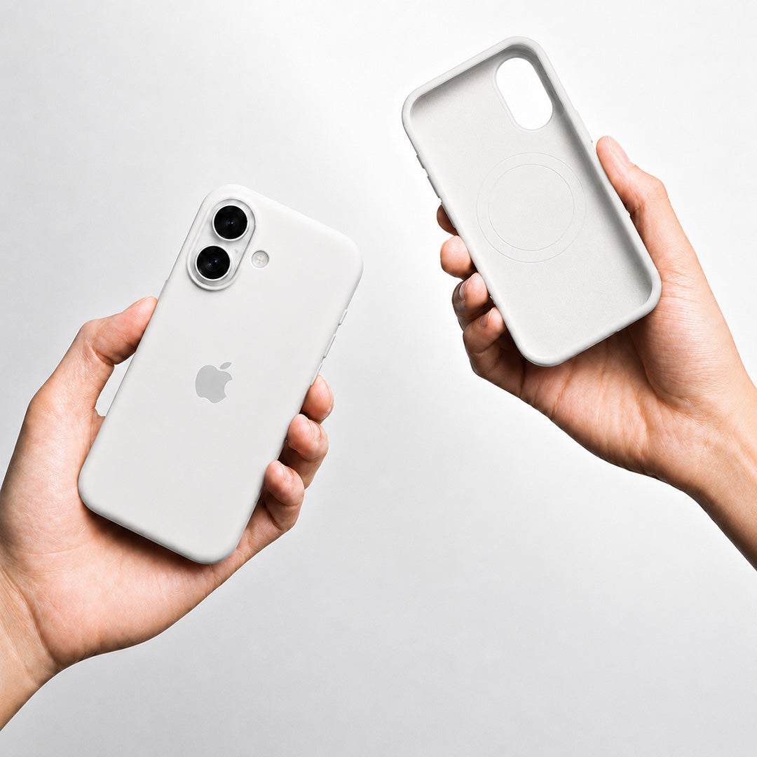 iPhone 16 Plus Silicone Case - White
