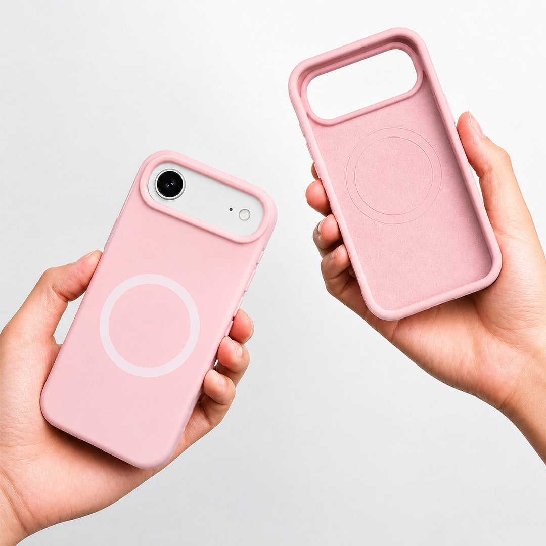 iPhone 17 Air Jelly Silicone Case With MagSafe - Pink