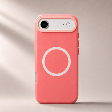 iPhone 17 Air Jelly Silicone Case With MagSafe - Hot Pink