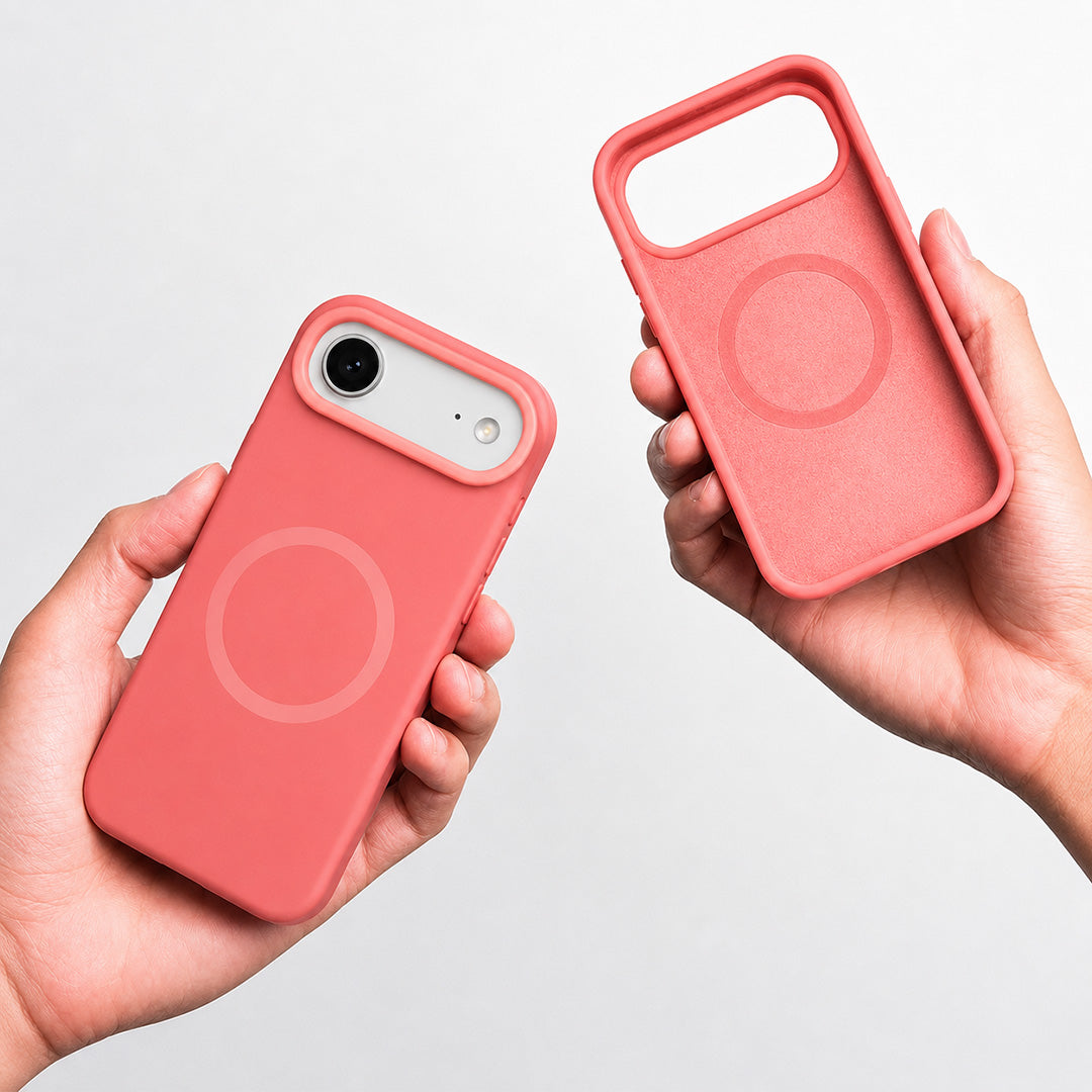 iPhone 17 Air Jelly Silicone Case With MagSafe - Hot Pink