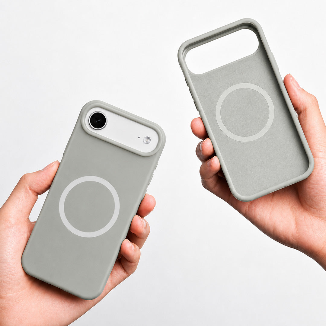 iPhone 17 Air Jelly Silicone Case With MagSafe - Grey